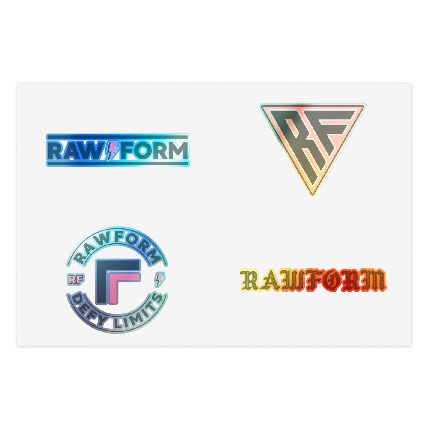 RAWFORM Stickers 4-PACK