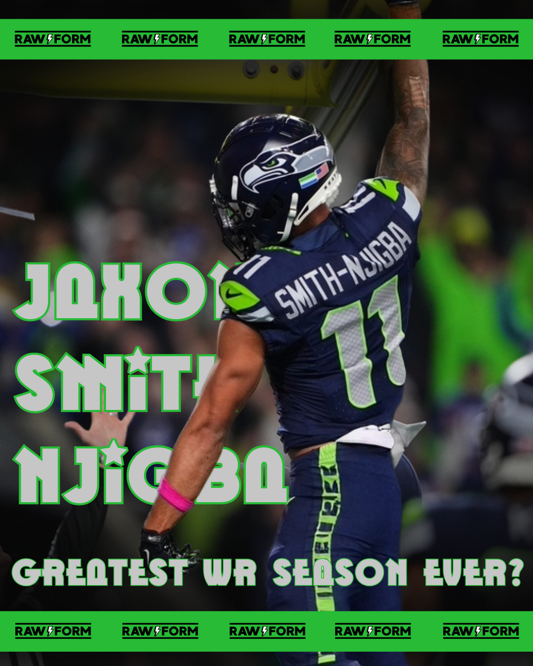 Jaxon Smith-Njigba - The Greatest Season by a Wide Receiver Ever?