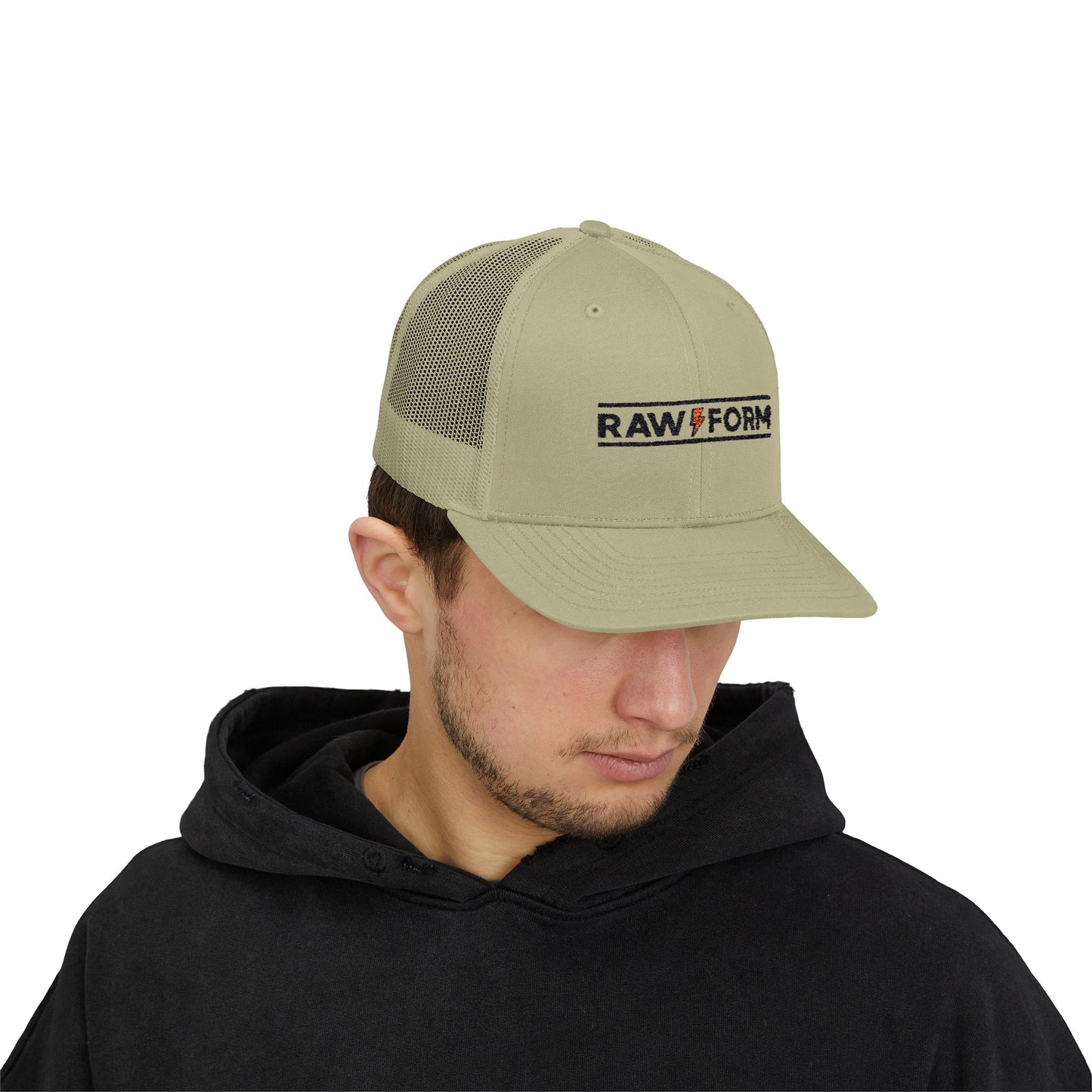 RAWFORM Long Snapback Trucker Cap