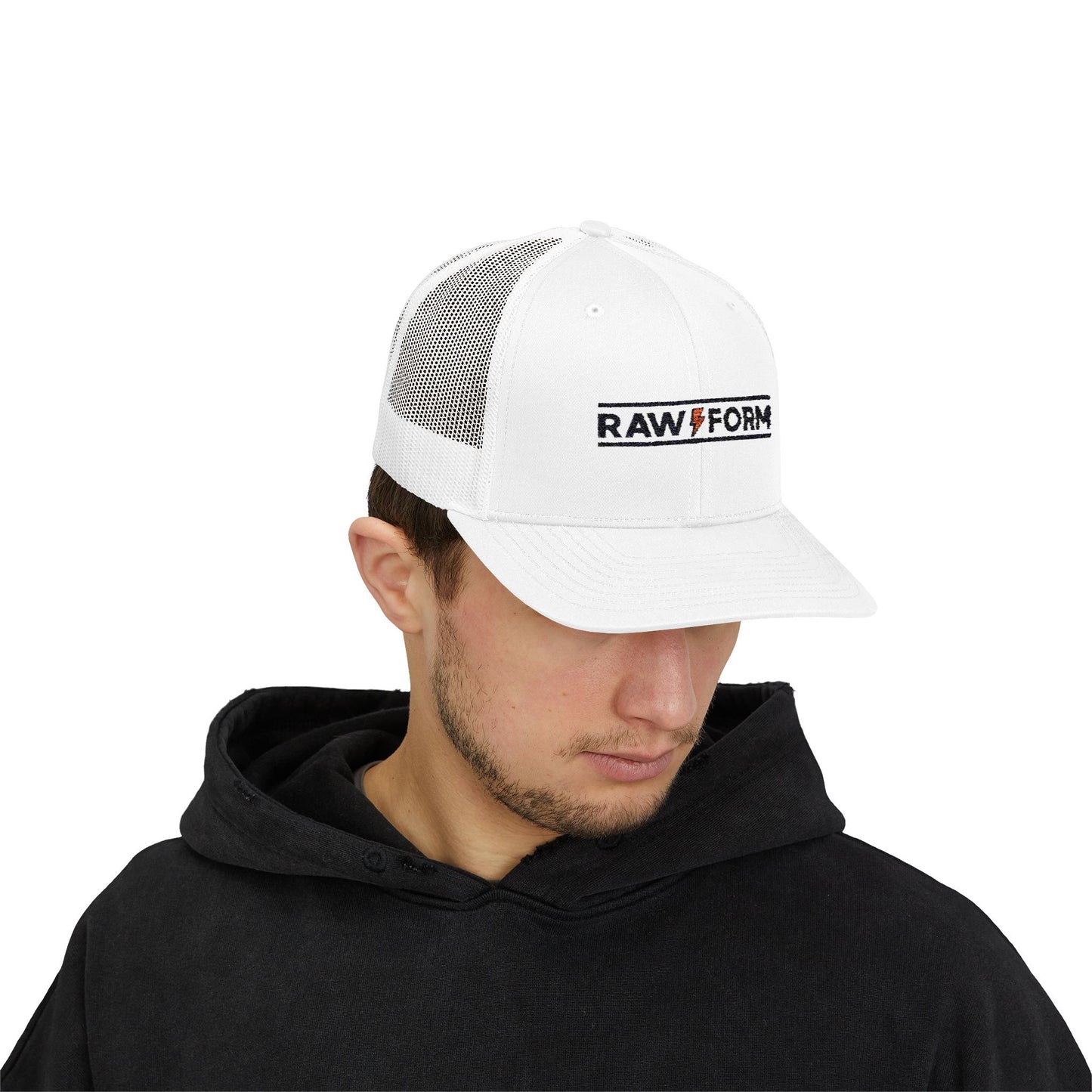 RAWFORM Long Snapback Trucker Cap